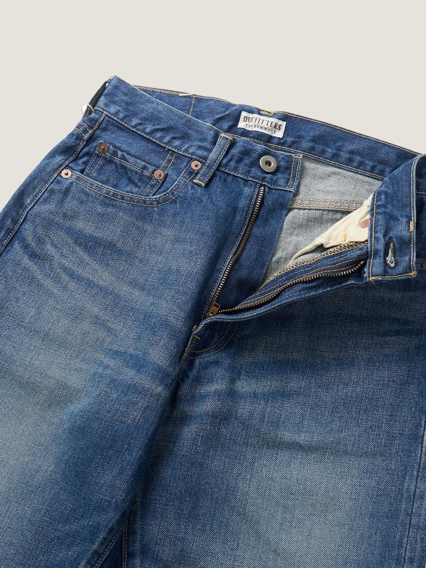 70's ORIGINAL BLUE JEANS [70's Vintage Blue]