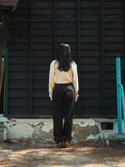 GRANT CORDUROY PANTS [ Wood Brown ]