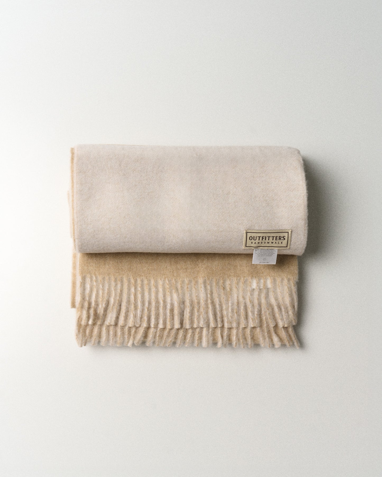 LAURA WOOL CASHMERE SCARF [ Reversible ]