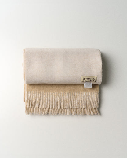 LAURA WOOL CASHMERE SCARF [ Reversible ]