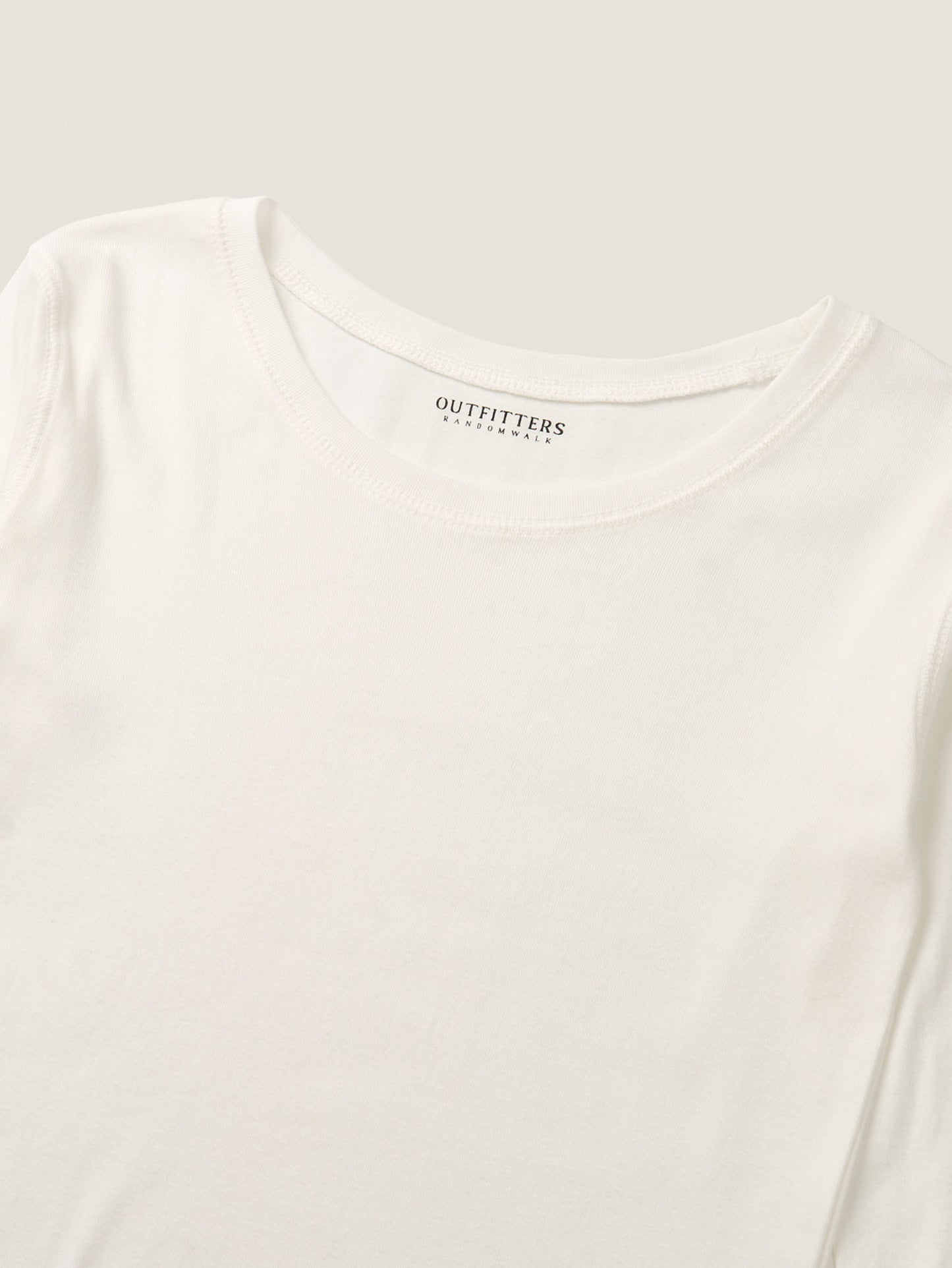 SMOOTH SCOOP NECK TOP [ White ]