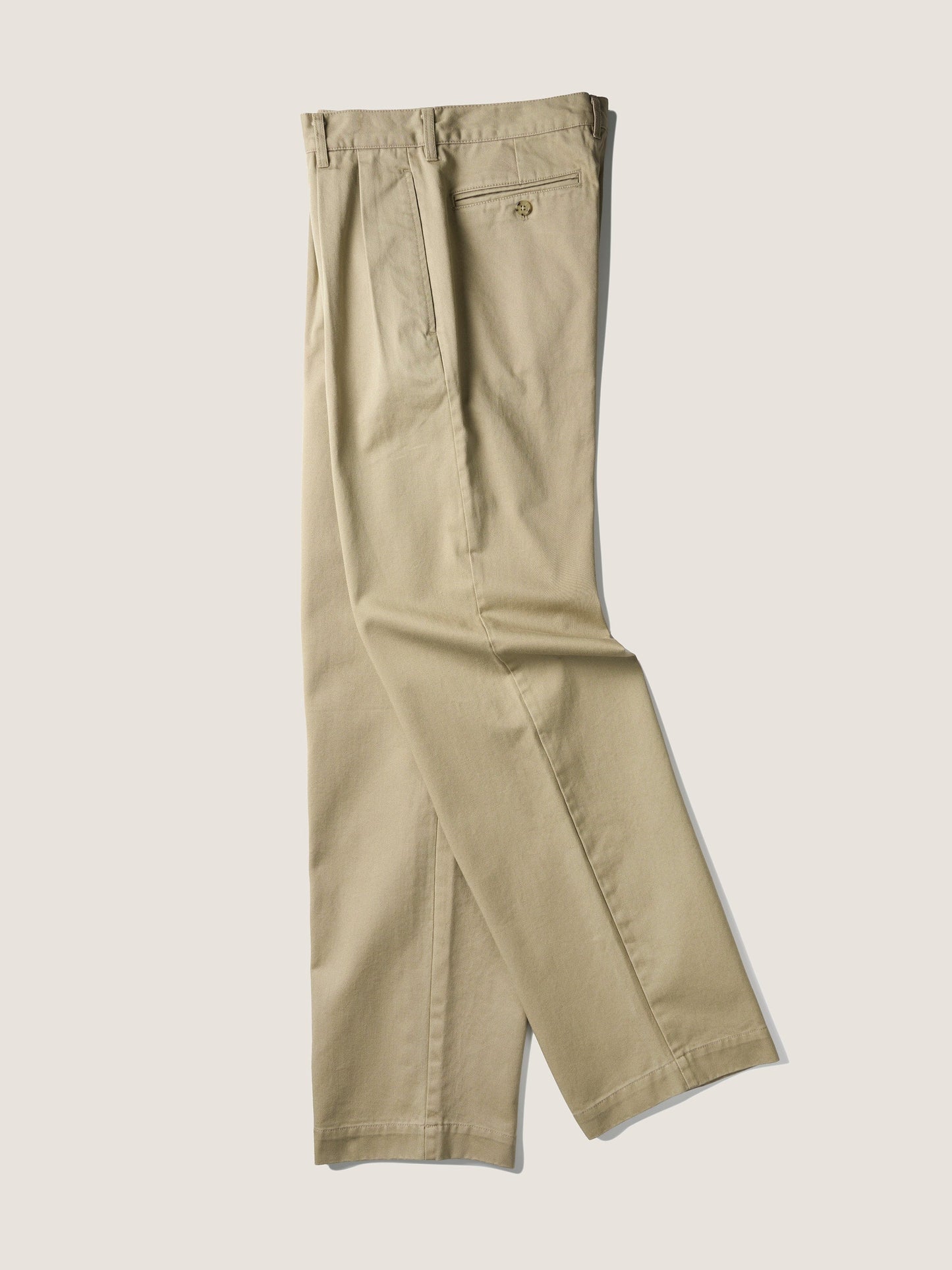 RELAXED TAPERED CHINO [ Beige ]