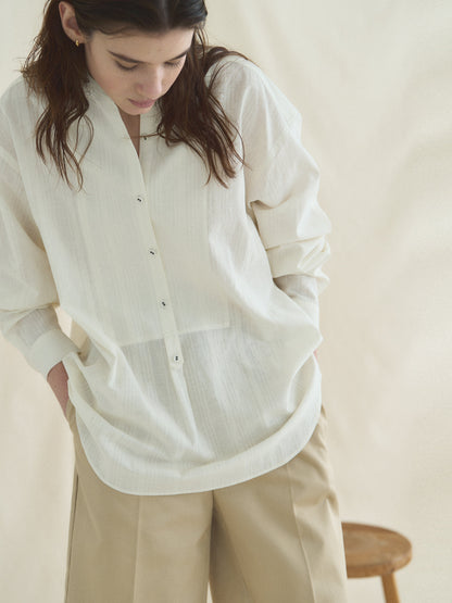 (-30%) BREAKFAST LONG SHIRT [ Antique Ivory ]