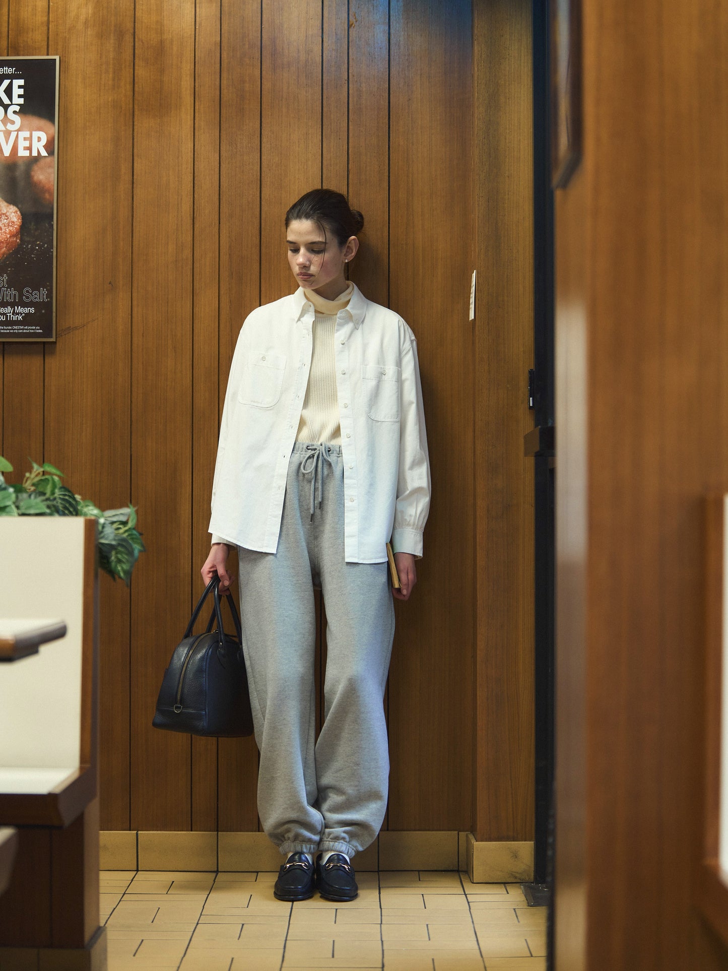 ALL DAY SWEATPANTS [ Heather Grey ]