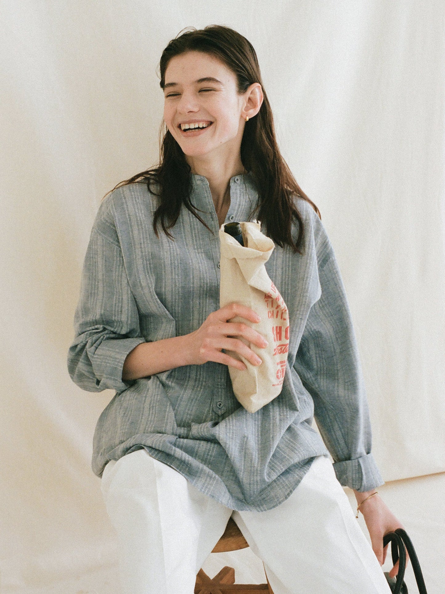 (-30%) BREAKFAST LONG SHIRT [ Denim Blue ]