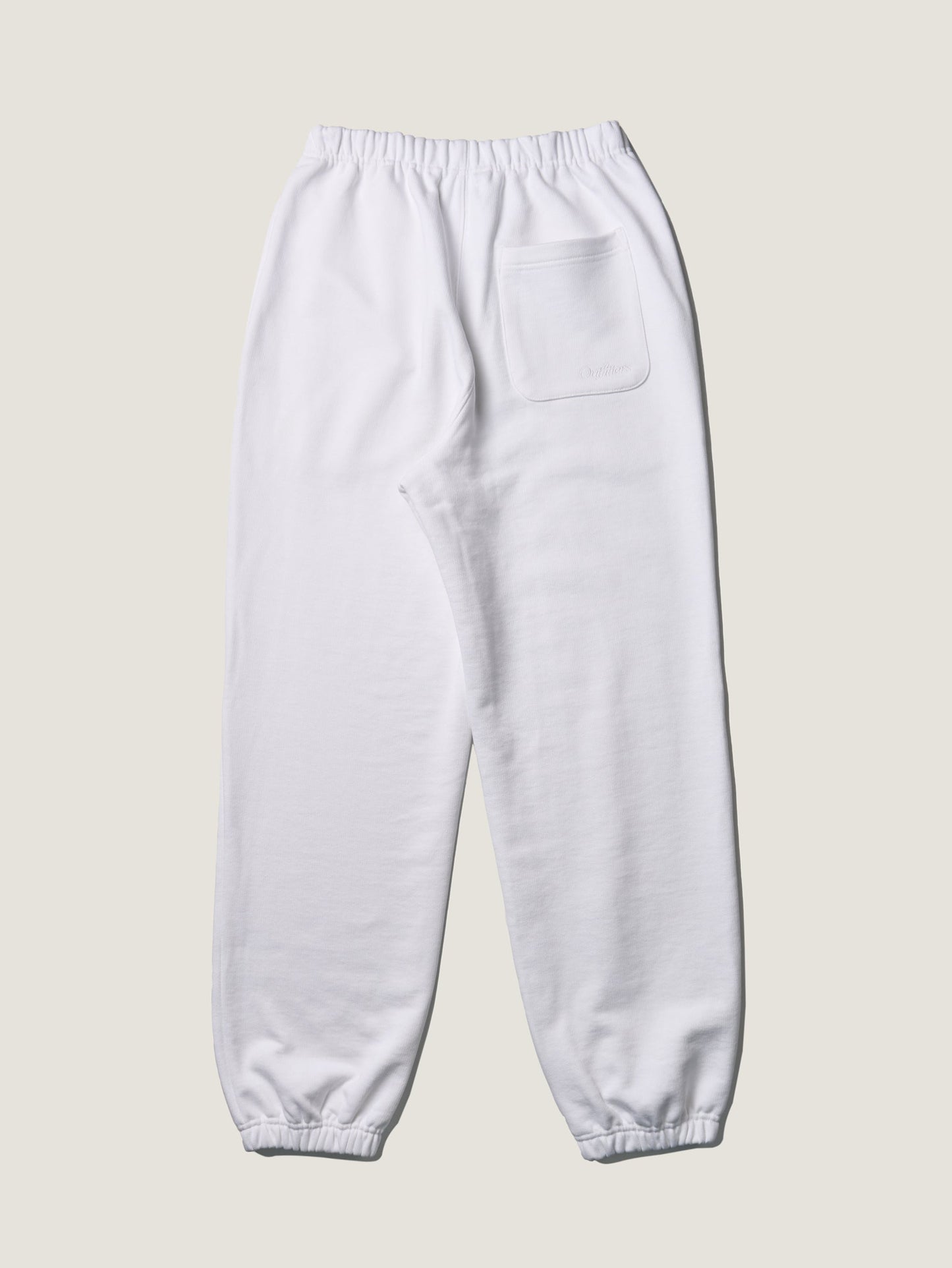 ALL DAY SWEATPANTS [ Clean White ]