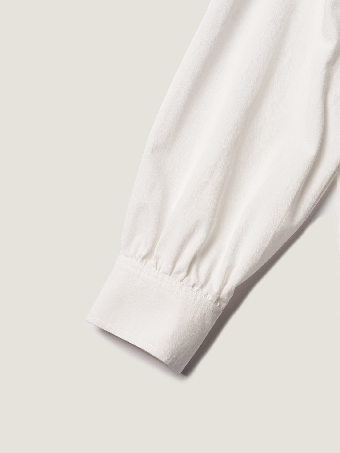 2 POCKET BUTTON DOWN SHIRT [ White Cotton ]