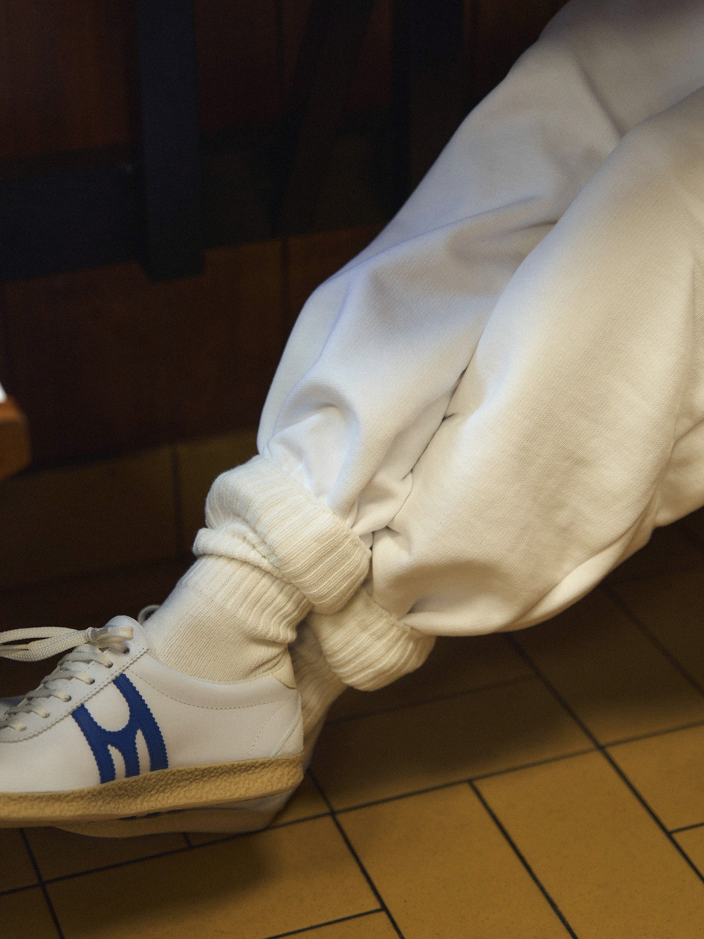 ALL DAY SWEATPANTS [ Clean White ]