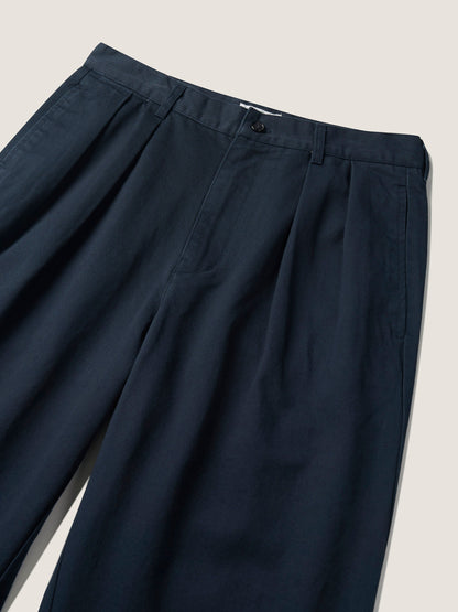 RELAXED TAPERED CHINO [ Navy ]