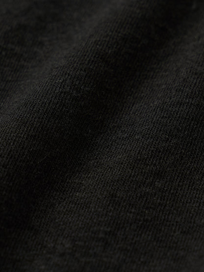 ALWAYS CREW NECK T-SHIRT [ Black ]