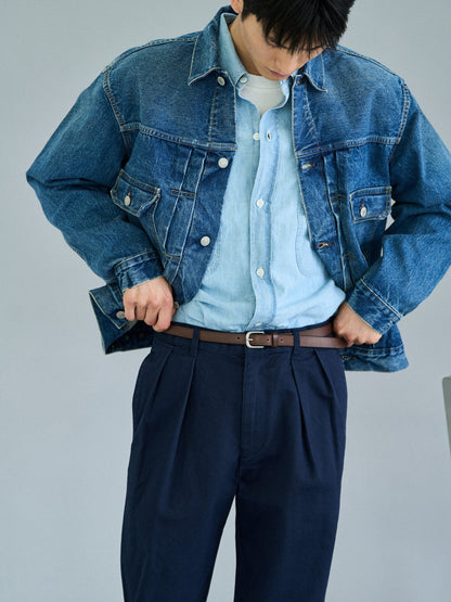 RELAXED TAPERED CHINO [ Navy ]