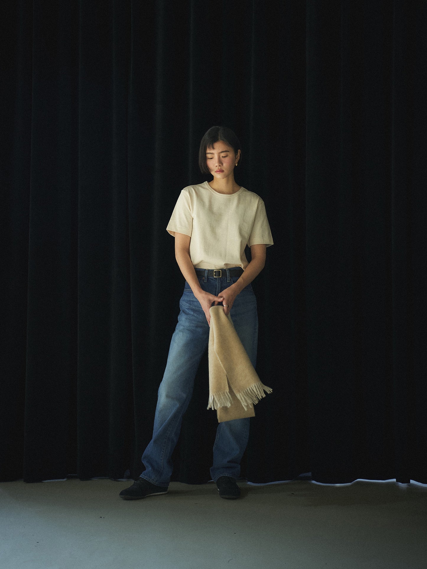 70's ORIGINAL BLUE JEANS [70's Vintage Blue]