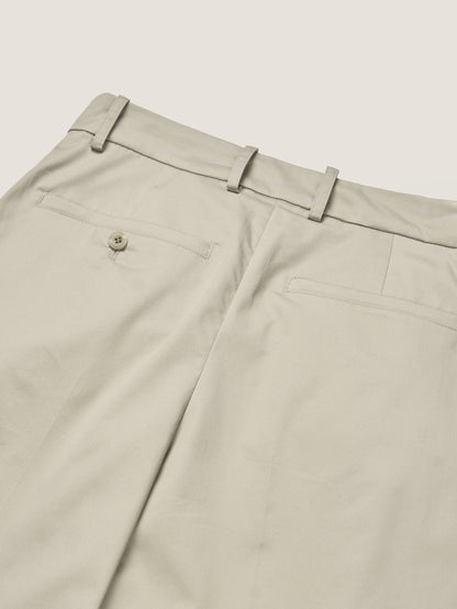PATRICIA ANKLE PANTS [ Oyster Beige ]