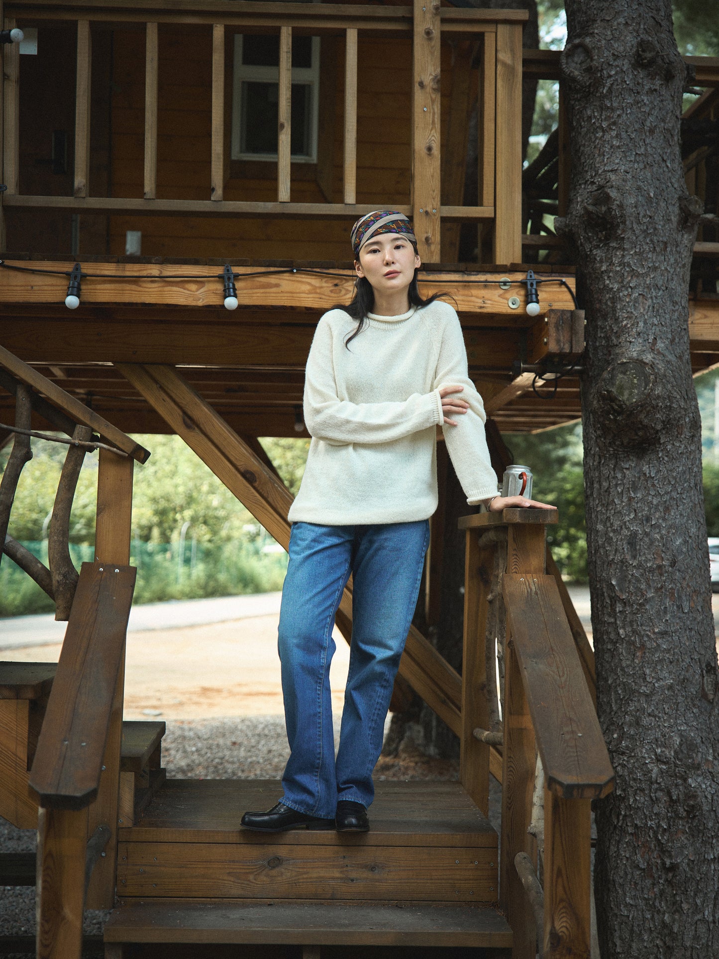 MONTBLANC ROLLNECK SWEATER [ Pure Ivory ]