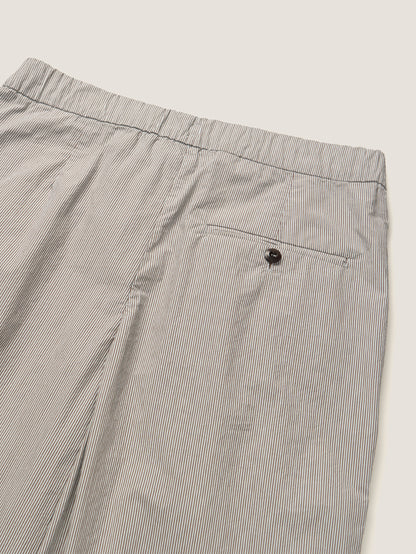 ROSA EASY COTTON PANTS [ Stripe ]