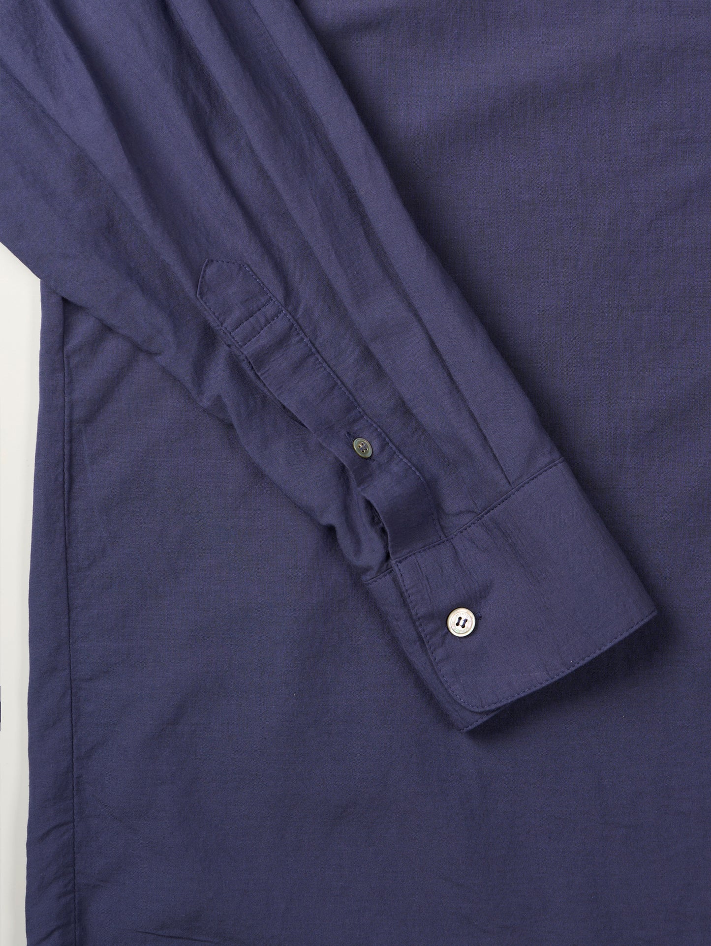 MARTHA LIGHT COTTON SHIRT [ Blue Berry ]