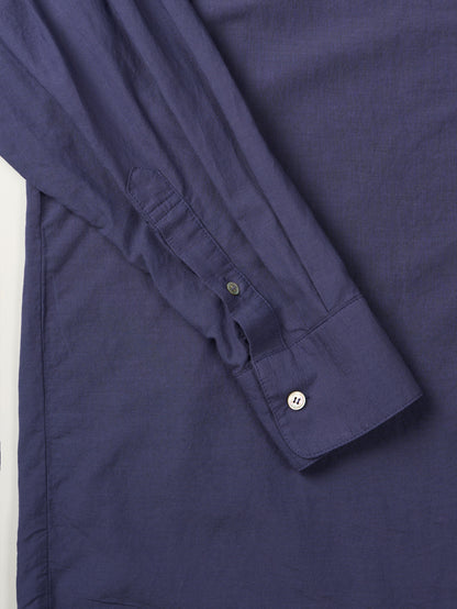 MARTHA LIGHT COTTON SHIRT [ Blue Berry ]
