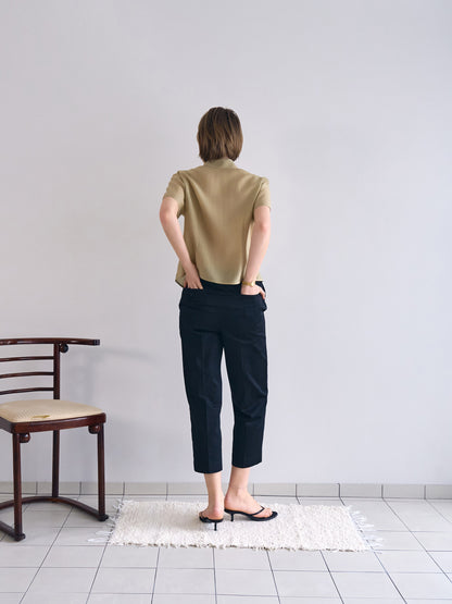 PATRICIA ANKLE PANTS [ Classic Black ]
