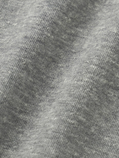 ALWAYS CREW NECK T-SHIRT [ Melange Gray ]