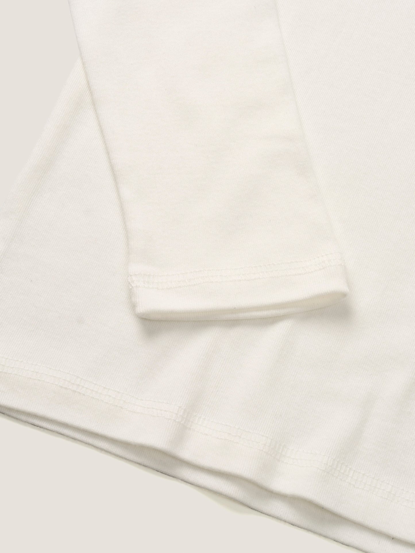 SMOOTH SCOOP NECK TOP [ White ]