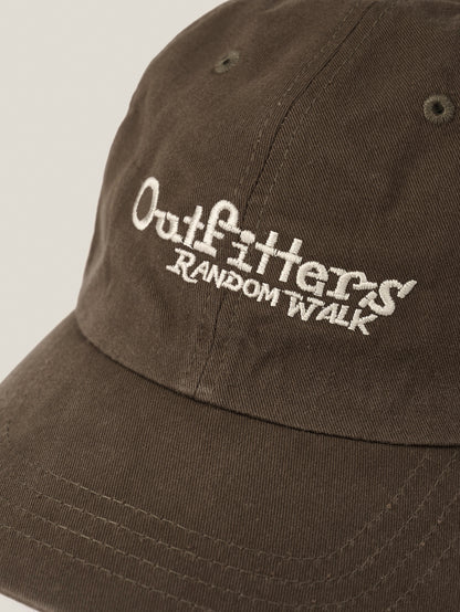 OUTFITTERS WASHED COTTON CAP [ Walnut Brown ]