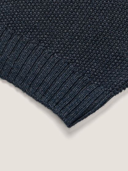 LOW GAUGE SKIPPER SWEATER New Season [ Indigo Navy ]
