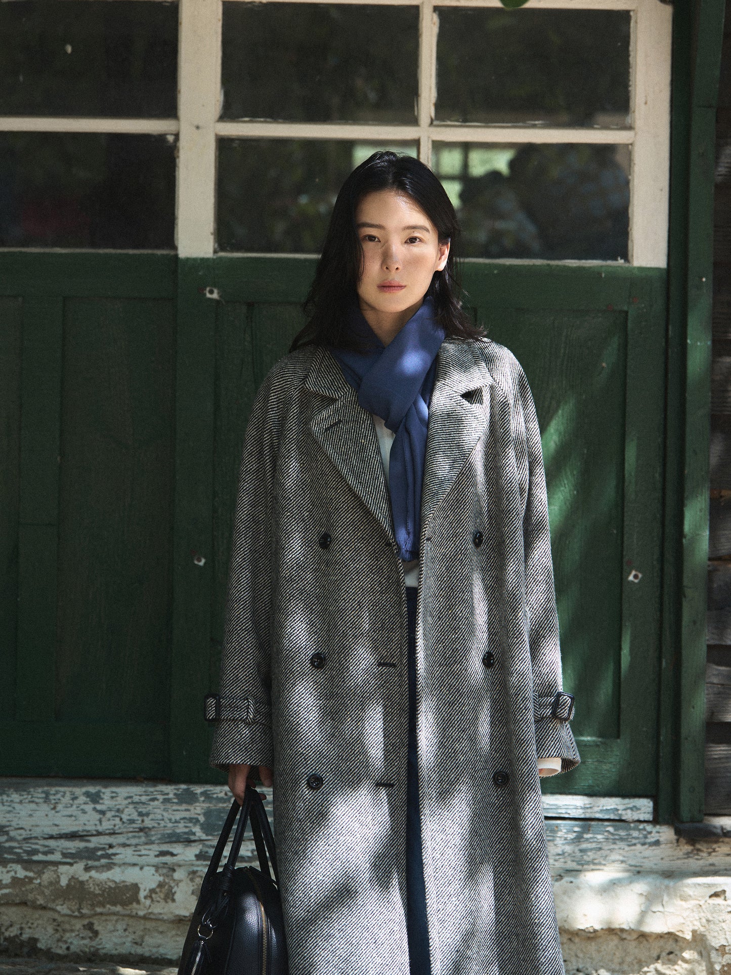 SHELBY COAT [ Black Donegal Tweed ] 2nd pre-order