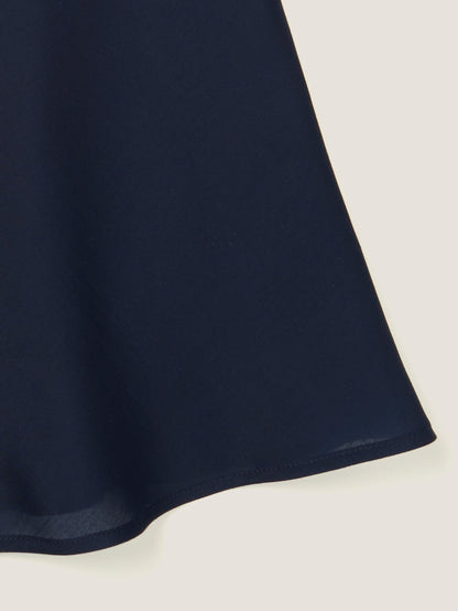 CHARDONNAY MIDI SKIRT [ Navy ]