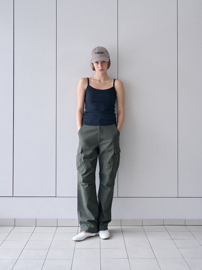OUTFITTERS WASHED COTTON CAP [ Dusty Beige ]