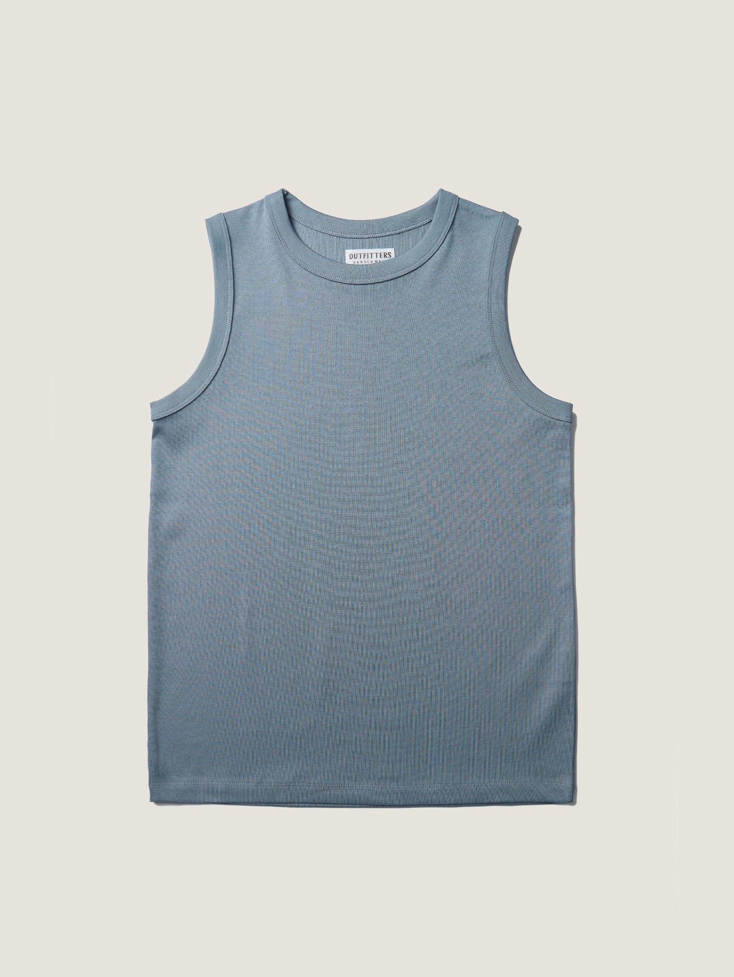 MICHELLE COTTON SLEEVELESS [ Dusty Blue ]
