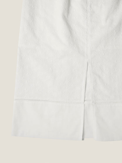 (-30%) AIÒLA LONG SKIRT [ Pure White ]