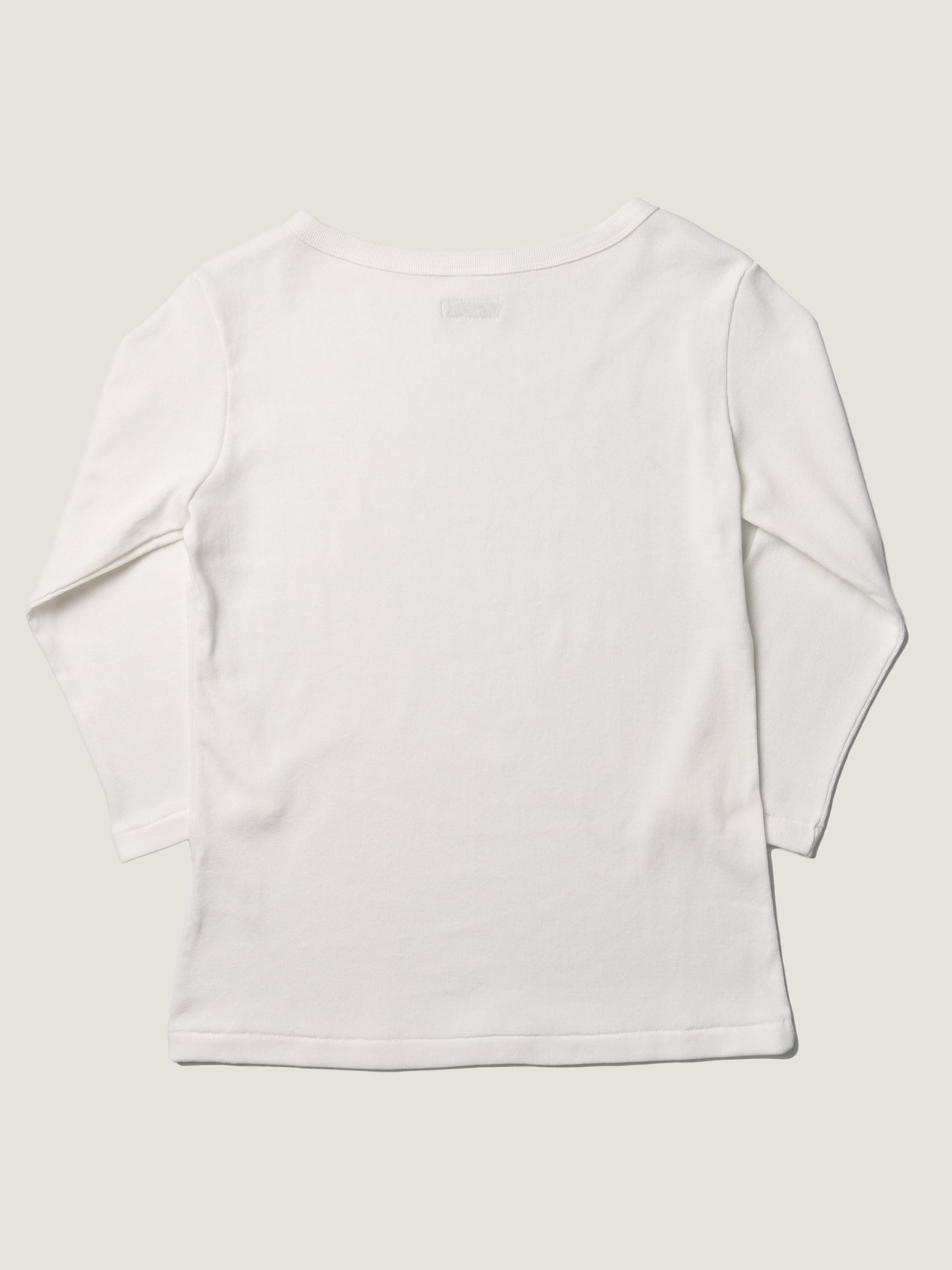 SOFTNESS 3/4 SLEEVE TEE [ White ]  - 2nd Restock