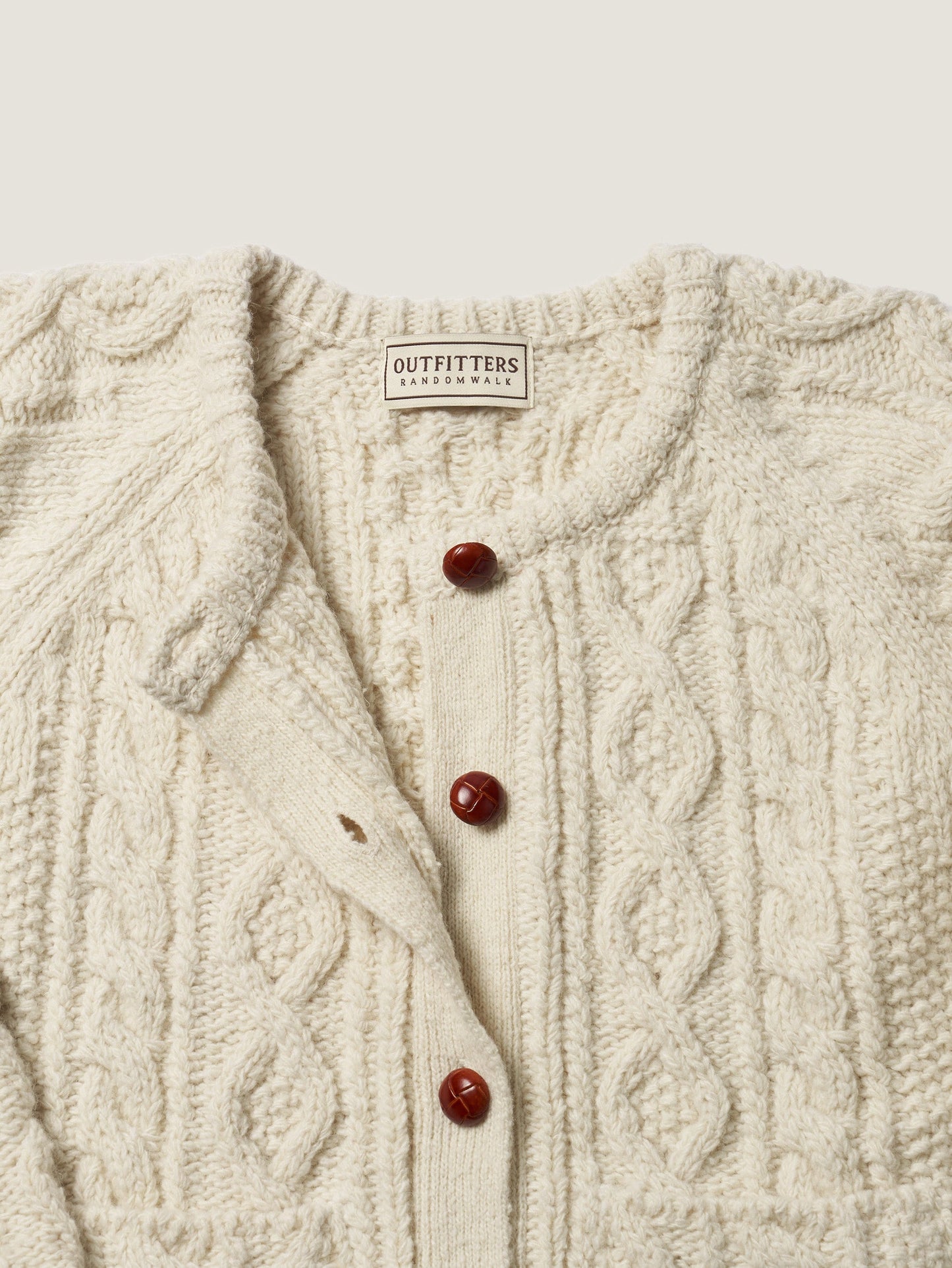 (-20%) CREAM TEA CABLE CARDIGAN [ Cream ]