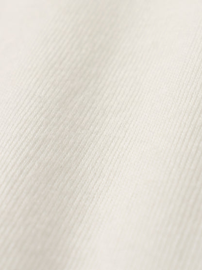 SMOOTH SCOOP NECK TOP [ White ]