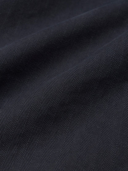 LILY UTILITY CARGO SKIRT [ Herringbone Navy ]
