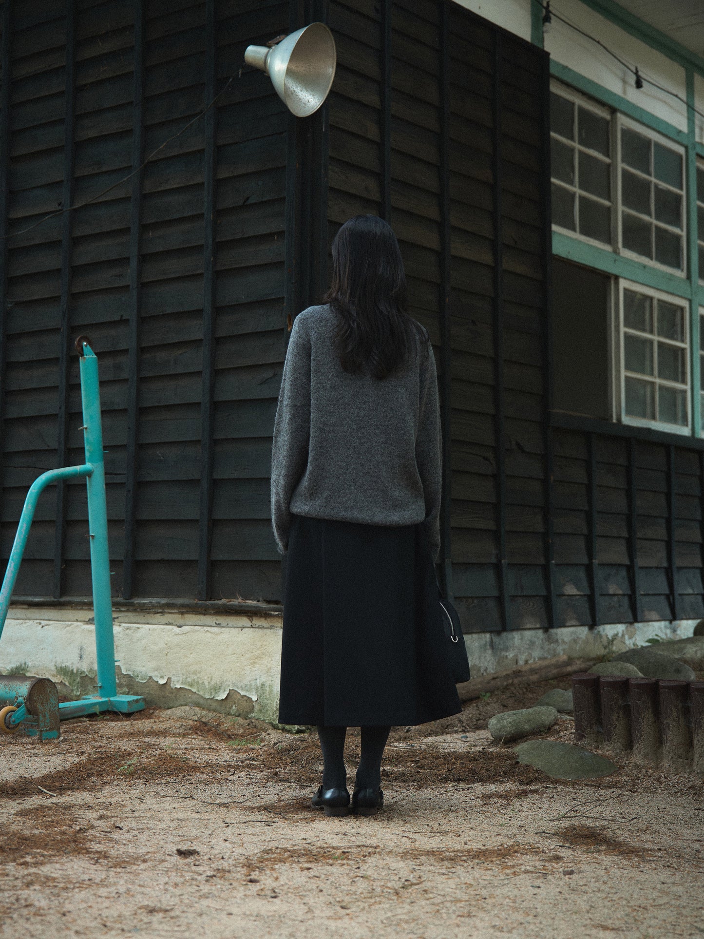 MONTBLANC ROLLNECK SWEATER [ Shadow Gray ]