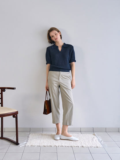 LOW GAUGE SKIPPER SWEATER New Season [ Indigo Navy ]