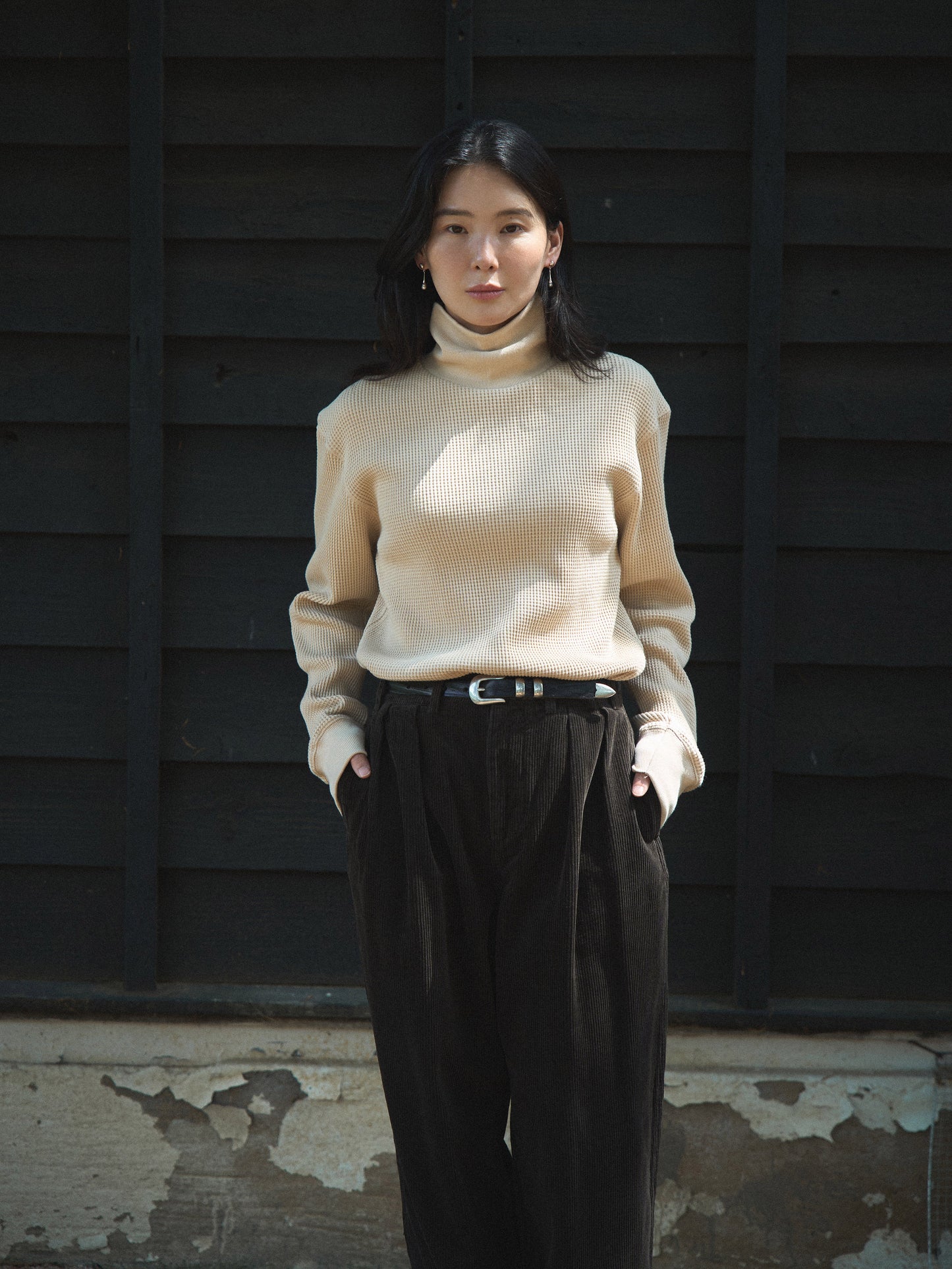 GRANT CORDUROY PANTS [ Wood Brown ]