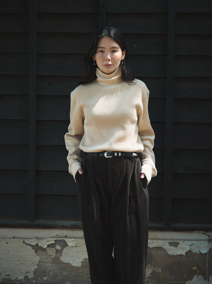 GRANT CORDUROY PANTS [ Wood Brown ]