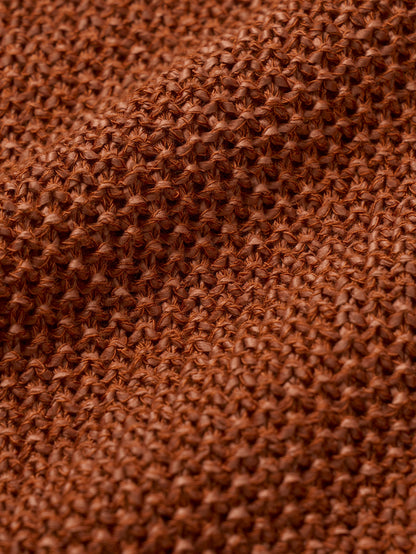 LOW GAUGE SKIPPER SWEATER New Season [ Terracotta Red ]