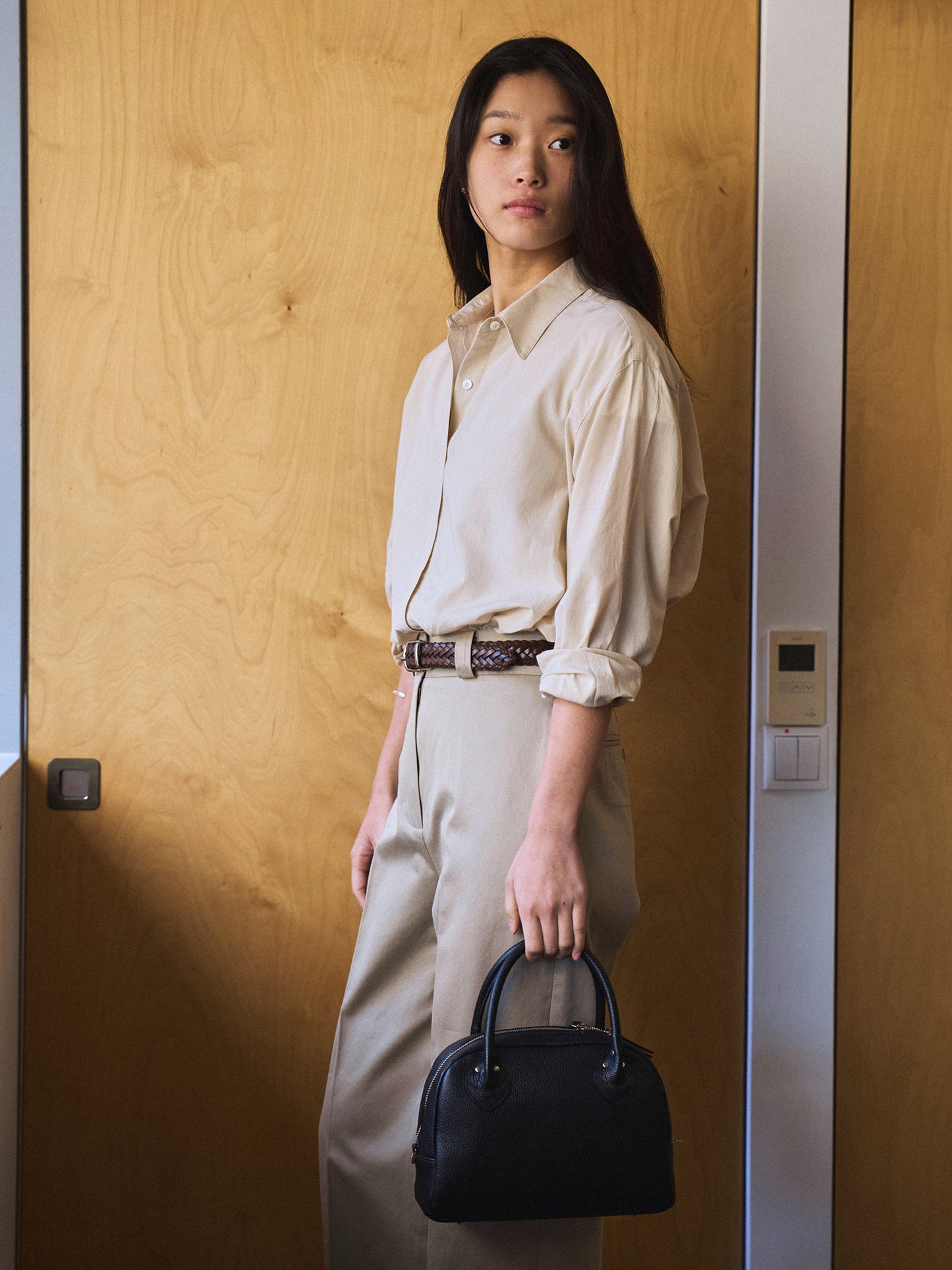MARTHA LIGHT COTTON SHIRT [ Neutral ]
