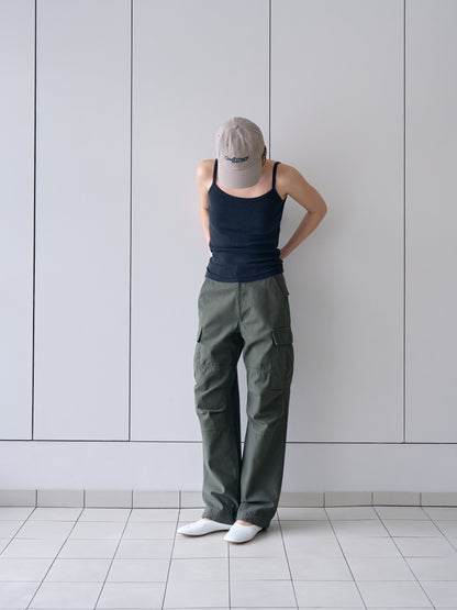 OUTFITTERS WASHED COTTON CAP [ Dusty Beige ]