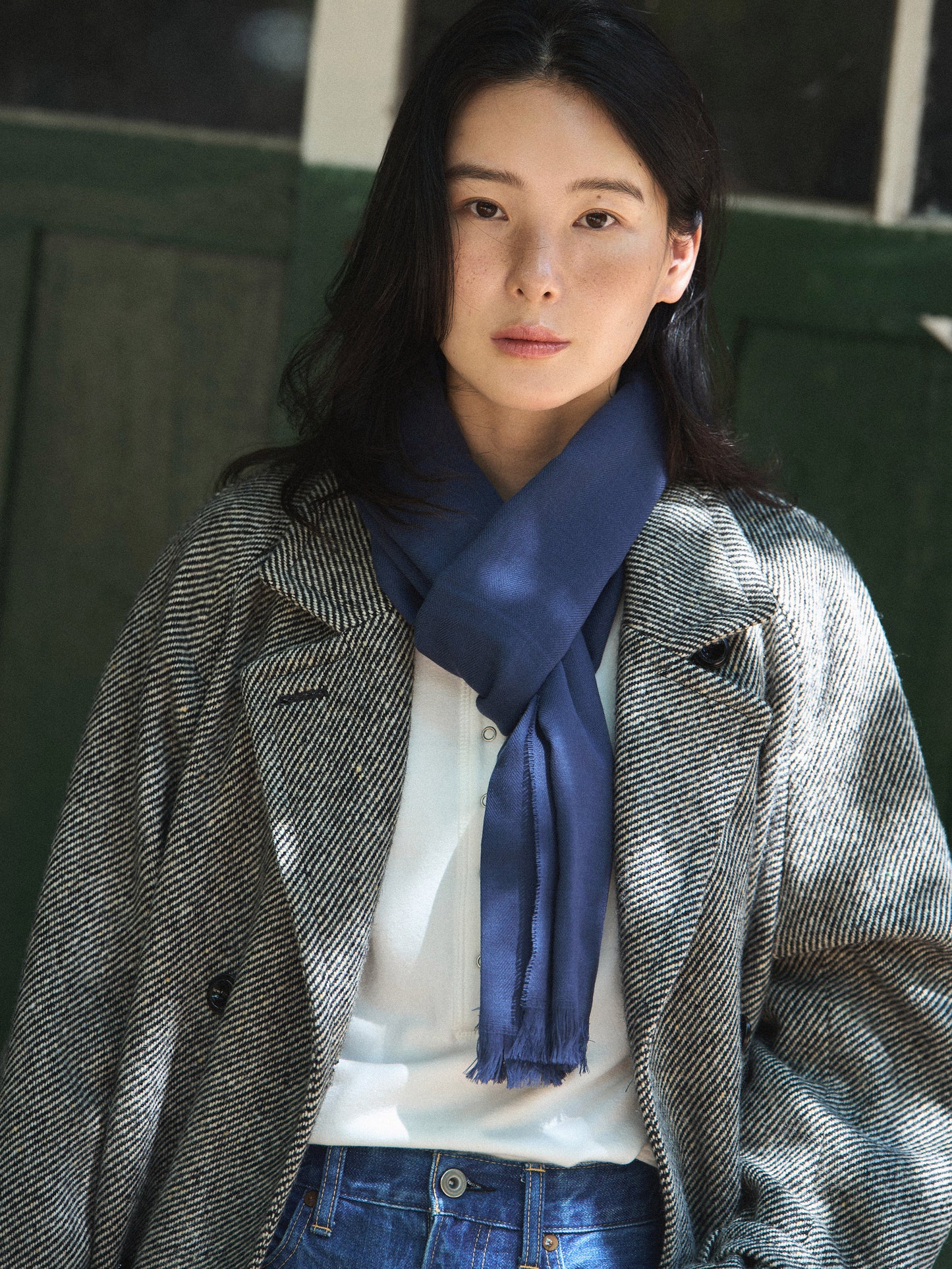 SHELBY COAT [ Black Donegal Tweed ] 2nd pre-order