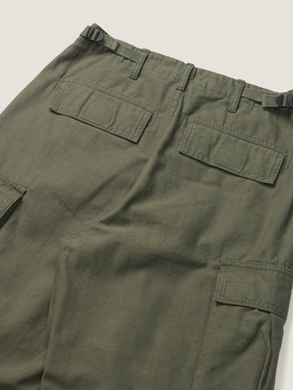 EASE WASHED CARGO PANTS [ Washed Khaki ]