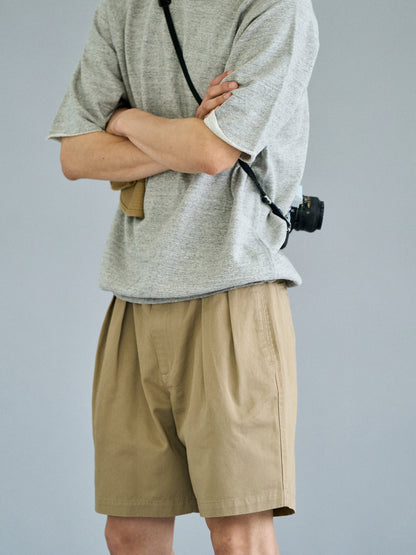 EASY FIT SHORTS [ Beige ]