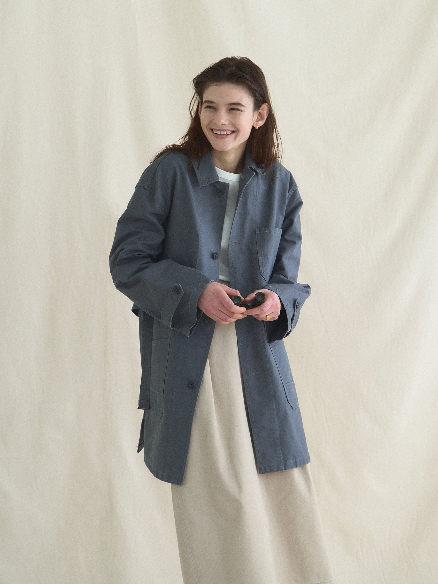 SOFTNESS 3/4 SLEEVE TEE [ White ]  - 2nd Restock