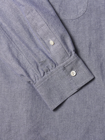 2 POCKET BUTTON DOWN SHIRT [ Navy Oxford ]