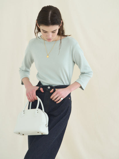 SOFTNESS 3/4 SLEEVE TEE [ Light Mint ]