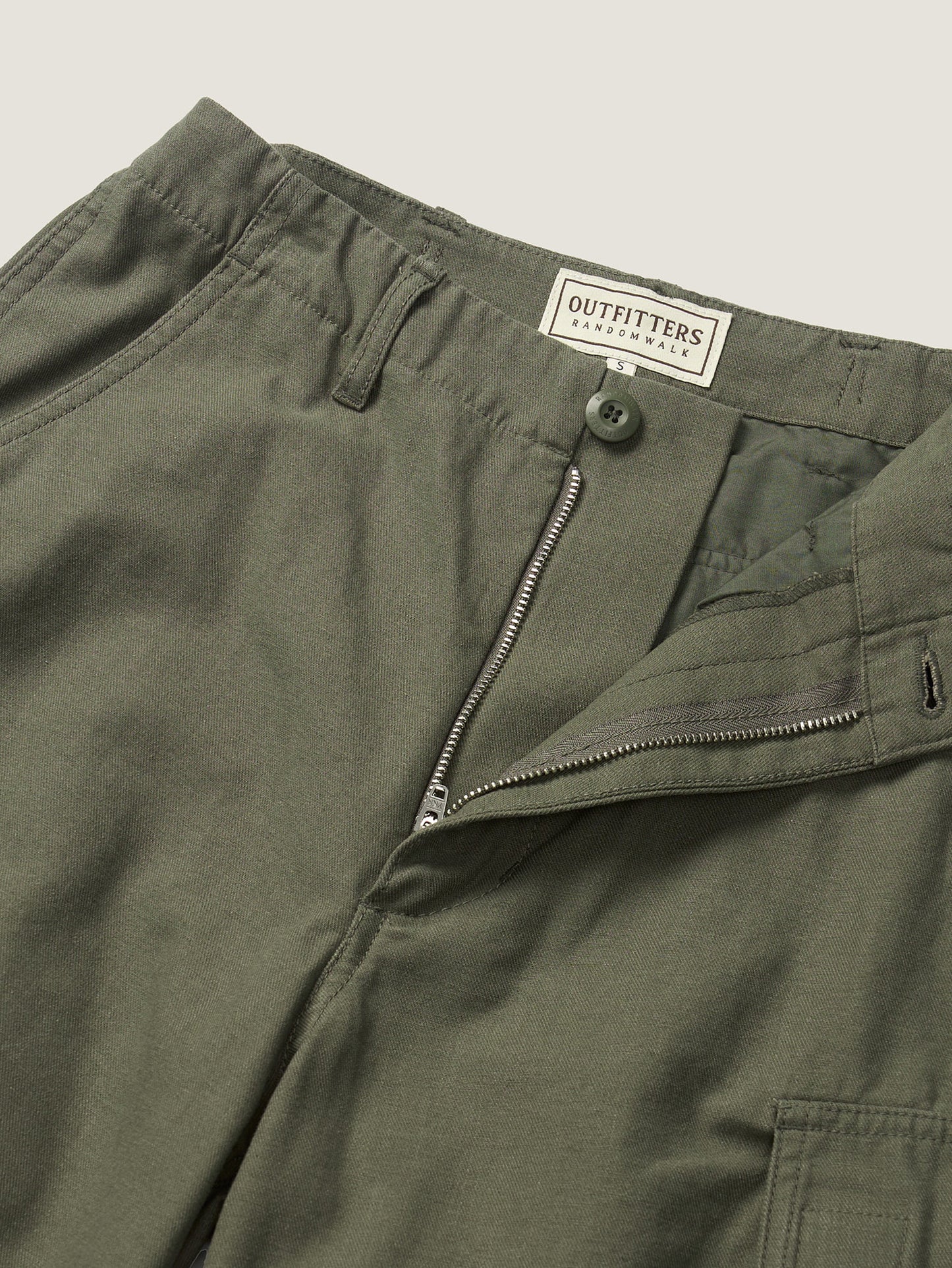 EASE WASHED CARGO PANTS [ Washed Khaki ]