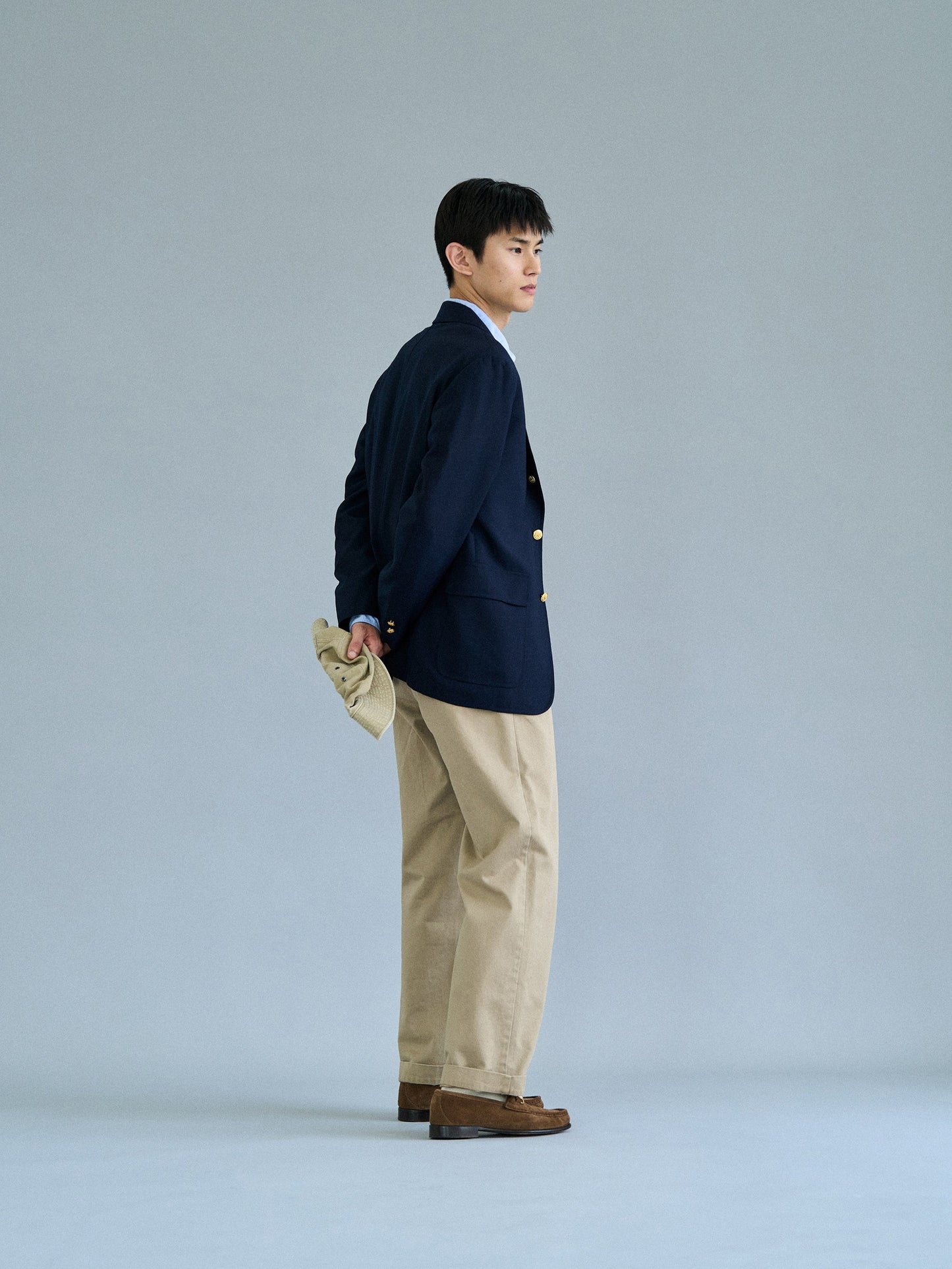 RELAXED TAPERED CHINO [ Beige ]